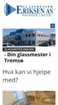 Mobile Screenshot of glassmestereriksen.no